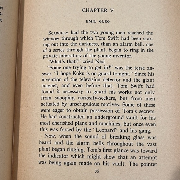 1934 Tom Swift And His Ocean Airport by Victor Appleton HC Book First Edition - Picture 8 of 16